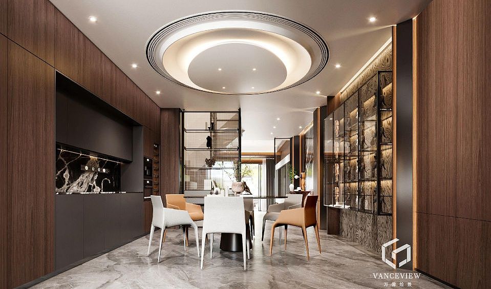 家装设计效果图作品分享