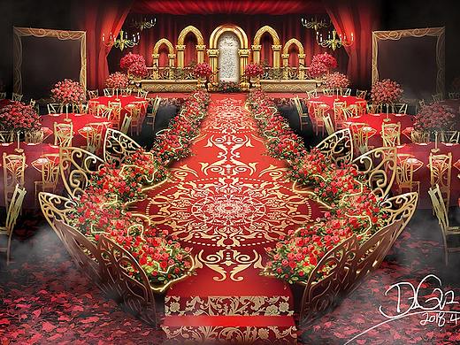 手繪婚宴設計百圖（個人主頁-ZMzI1MjgzMTI=） - 概念設定 - 站酷設計師第lucky原創(chuàng)素材 - 站酷ZCOOL