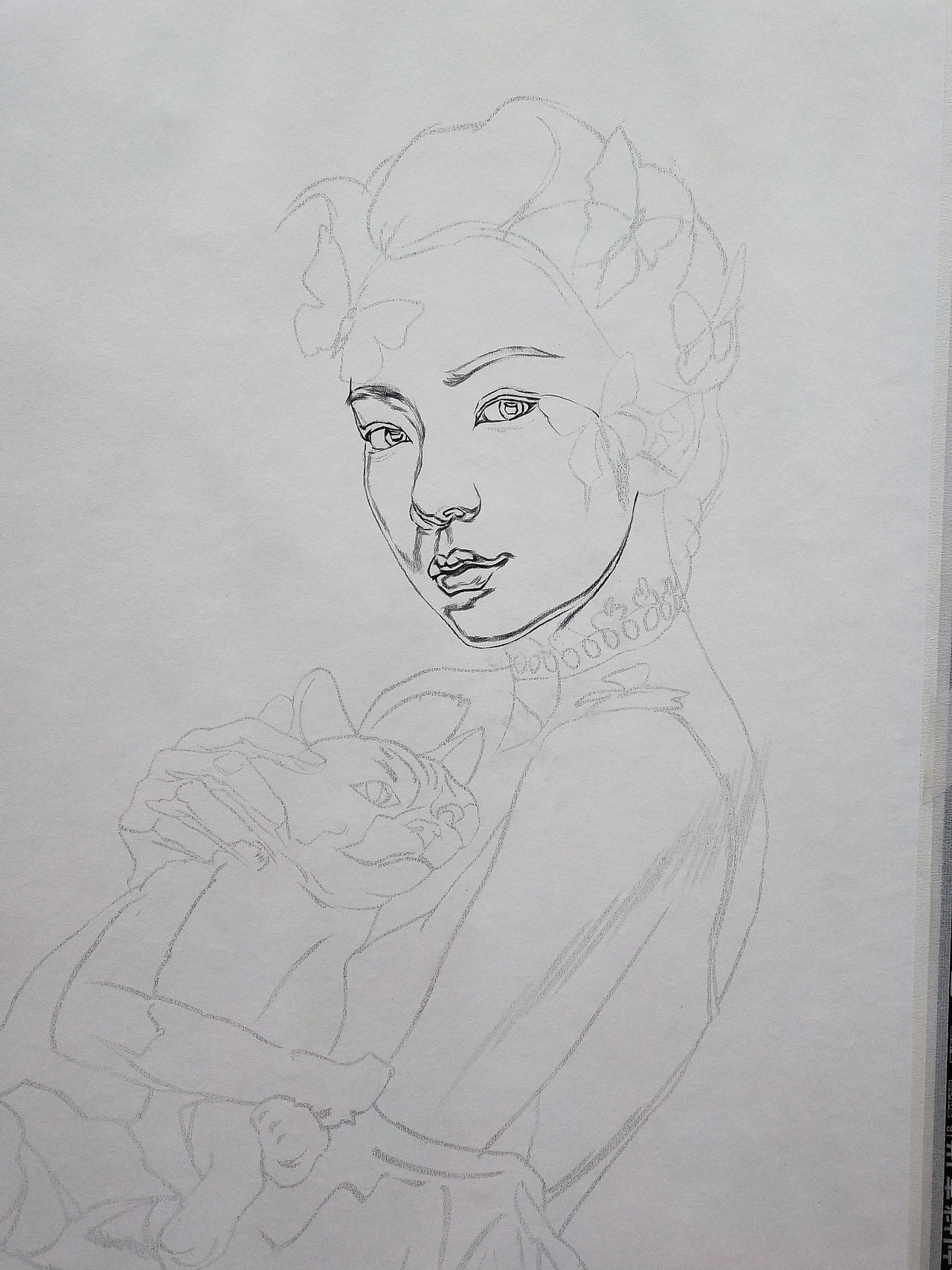 最近刚开始画的超写实素描，喵星人（图ZMTUwMzk2NDEy） - 绘画 - 站酷设计师贾丹丹原创素材 - 站酷ZCOOL