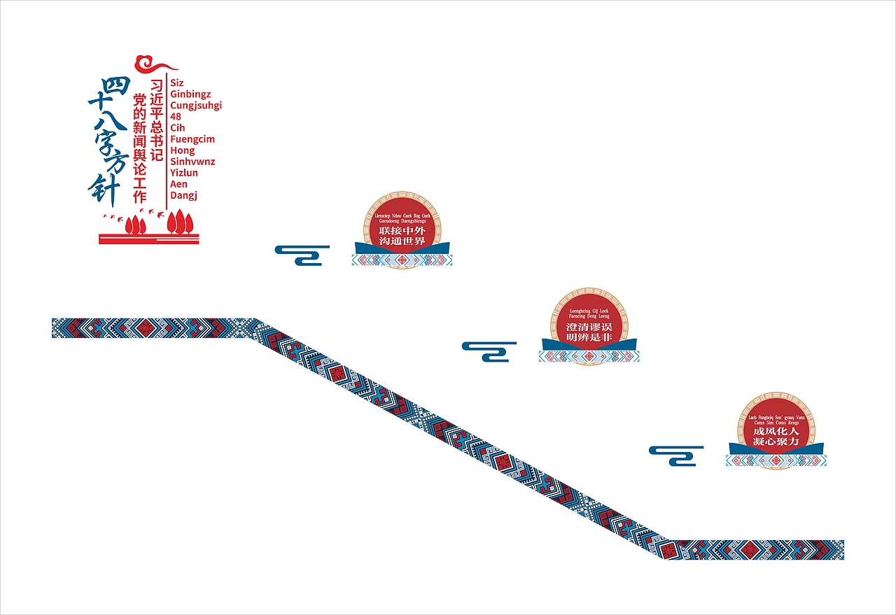 民族文化建设设计（图ZMjI3MzQwNjE2） - 其他平面 - 站酷设计师踩死大象的蚂蚁原创素材 - 站酷ZCOOL