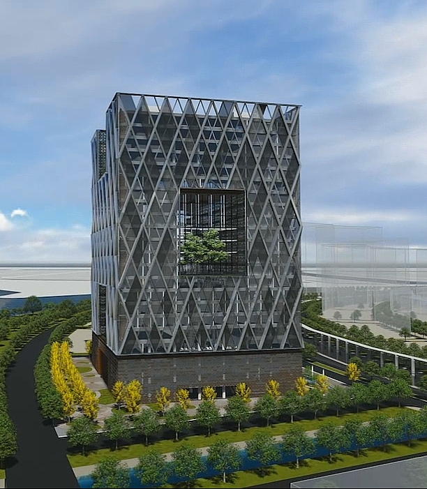 郑州中原证券新办公大楼建筑设计（图ZMTMwMzI5OTY4） - 建筑设计 - 站酷设计师河南戴文建筑设计原创素材 - 站酷ZCOOL
