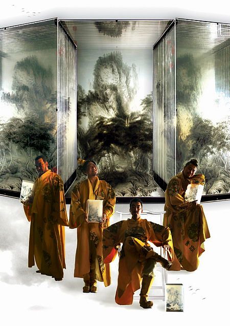田沁鑫戏剧【明-明朝那些事儿】形象概念主视觉（图ZMjE5MTAyNTI=） - 海报 - 站酷设计师GU_JIN原创素材 - 站酷ZCOOL