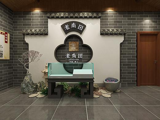 老南田村史馆效果图设计3D效果图设计