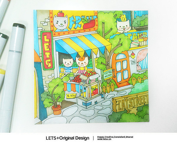 letsplus手绘插画第二弹(图ZMzQwNjg4OA==) - 商业插画 - 站酷设计师童壮壮weiiew原创素材 - 站酷ZCOOL