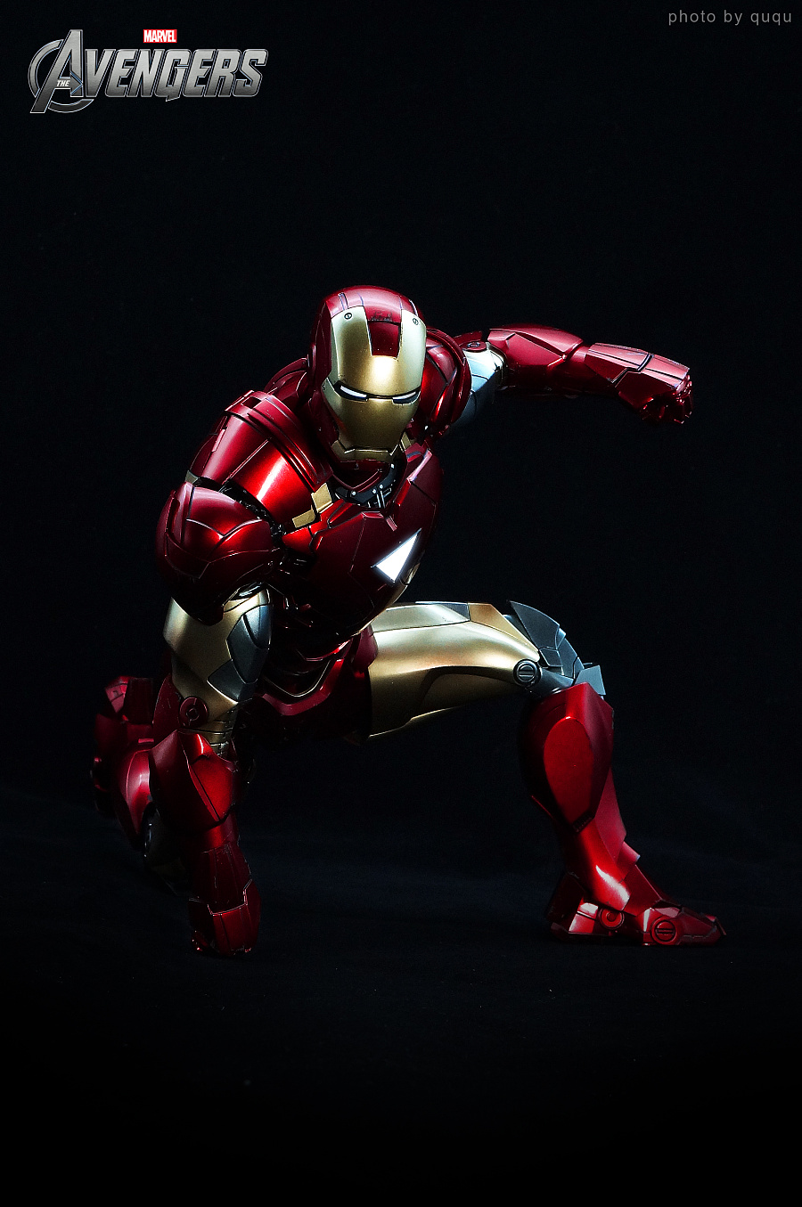 hottoys复仇者联盟ht1/6钢铁侠mk6合金压铸版