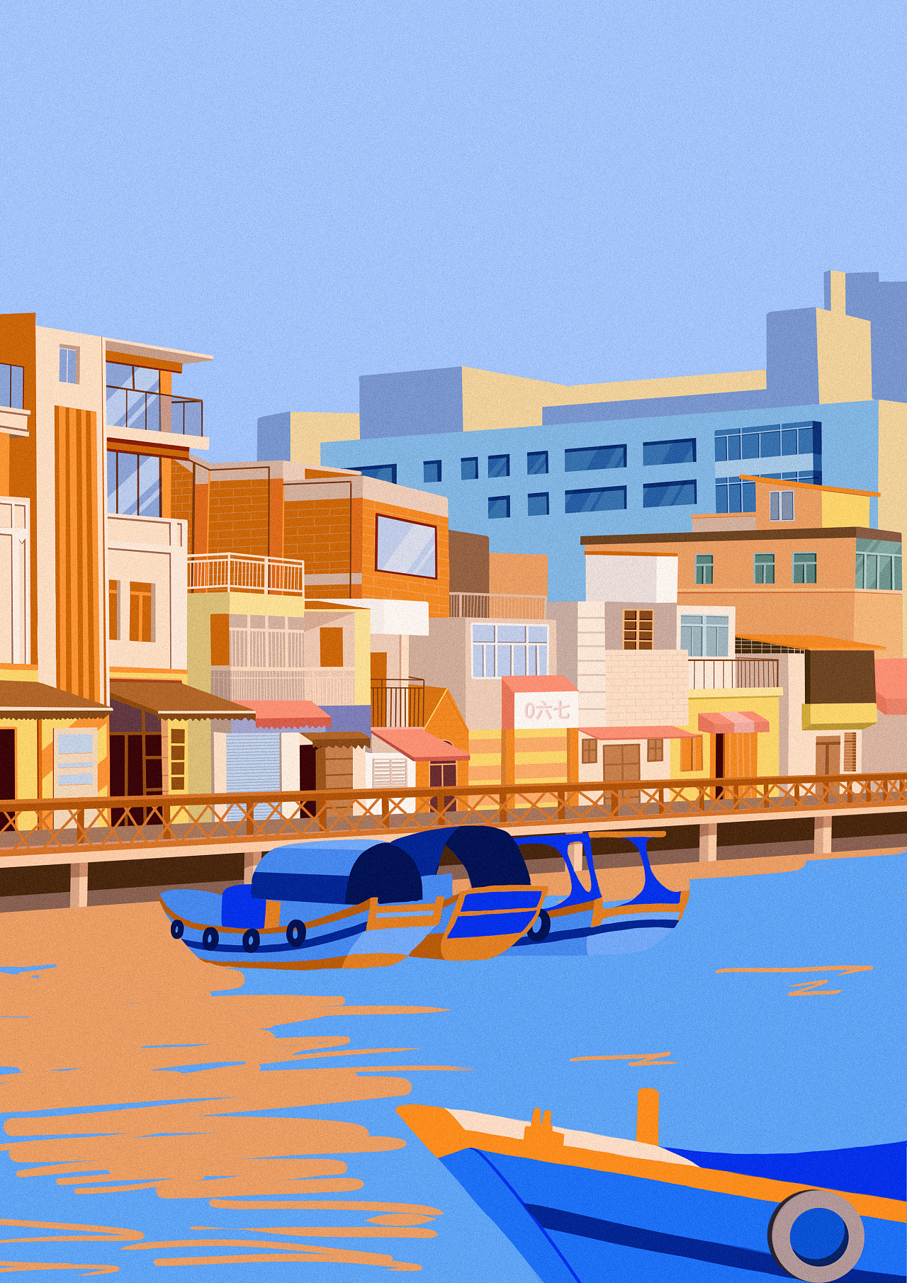 厦门呐～|插画|创作习作|啊肥啊 - 原创作品 - 站酷 (zcool)