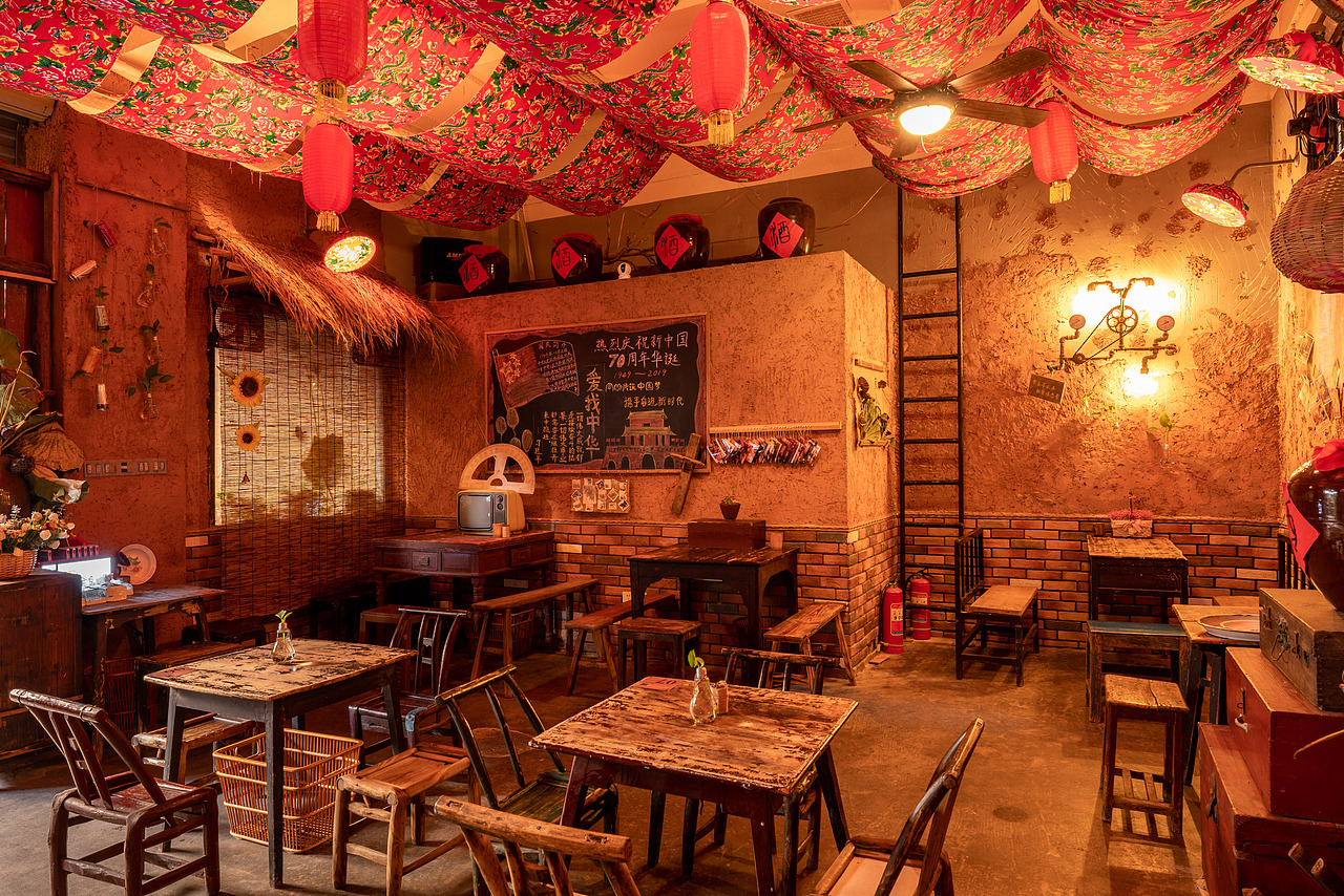 冬瓜山小酒馆环境拍摄