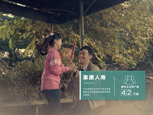 泰康人寿宣传片AE包装--字幕板式设计与动画制作