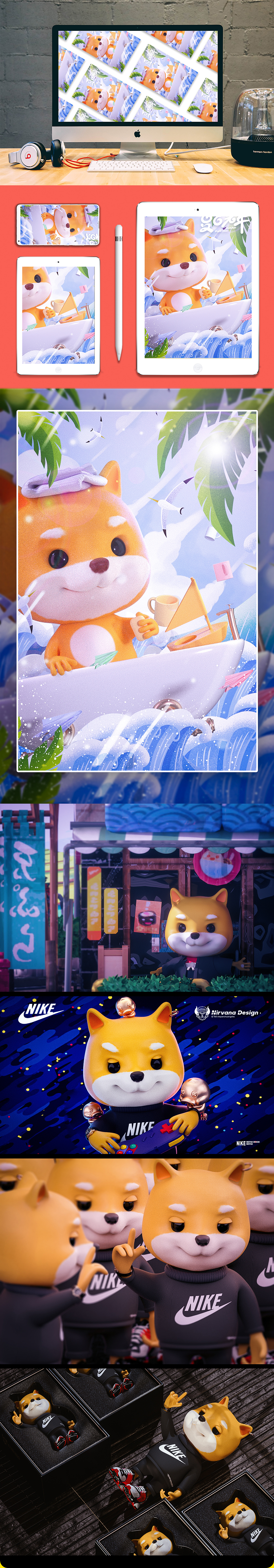 《涅槃创设》—小八卡通IP形象创作（图ZMTYyNzg3NjI0） - IP形象 - 站酷设计师涅槃创设原创素材 - 站酷ZCOOL