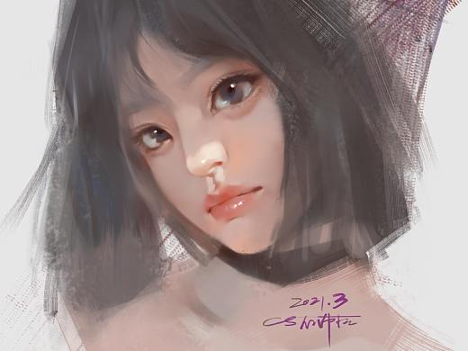 近期的一些厚涂