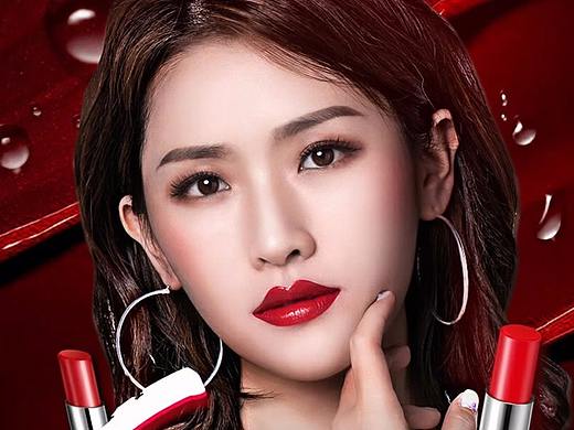 美妆类电商头图视频：口红