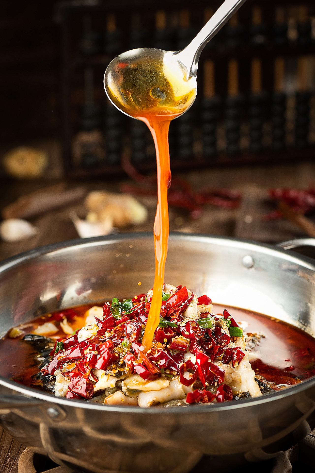 老品牌长沙文记热卤四合一,湘菜拍摄