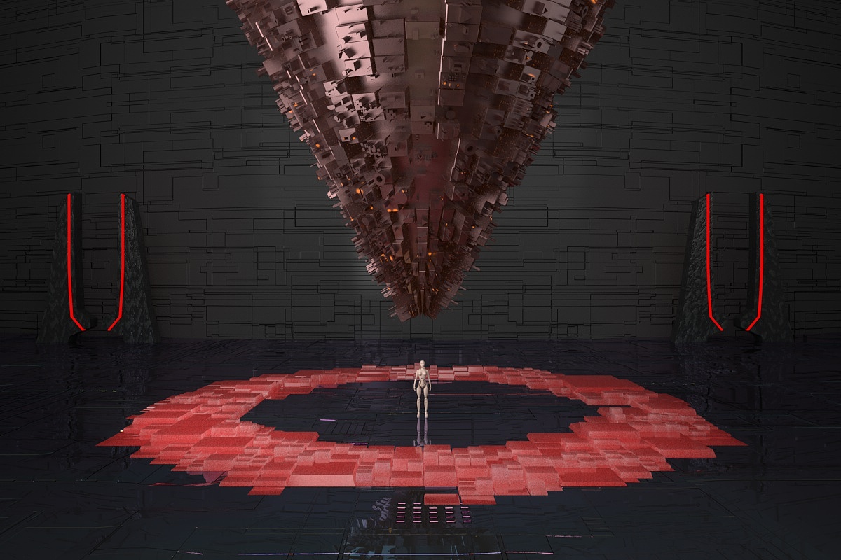 日常电路板场景应用建模渲染练习