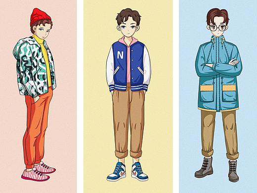 卡通人物插画练习