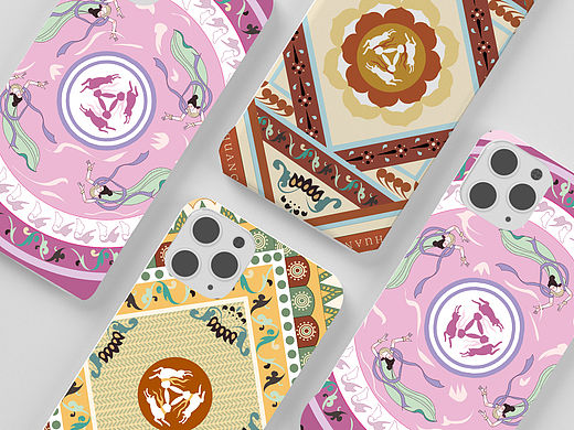 三兔共耳 图案设计