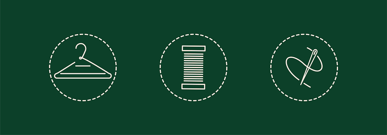 logo的设计源于服装的相关元素,针线和衣架,通过线的穿插和组合,表达再生品牌希望通过上好的布料,以及精致的剪裁,增加衣服的质感,除此之外简洁的设计也能增加每件单品的利用率,打造一衣多穿的核心理念。<br><br>The idea of logo comes from the relevant elements of clothing, needle, thread, and hanger. Through the insertion and combination of line, it expresses the hope of refresh studio to increase the texture of clothing through superior cloth and exquisite cutting. In addition, simple design can also increase the utilization rate of each single item and create the core concept of one item for all-purpose.<br>