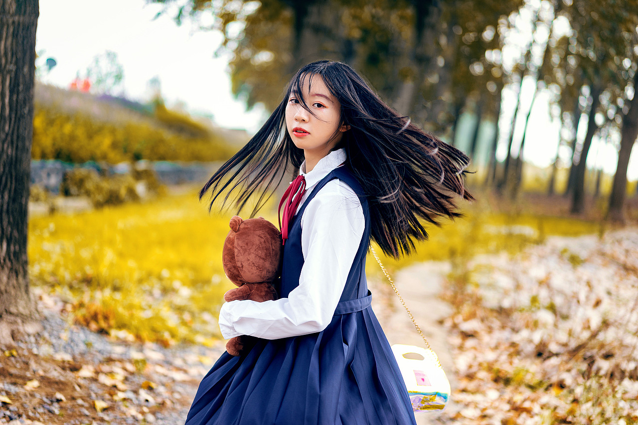 【酱油猫】江心洲粉黛花丛、江岸、JK