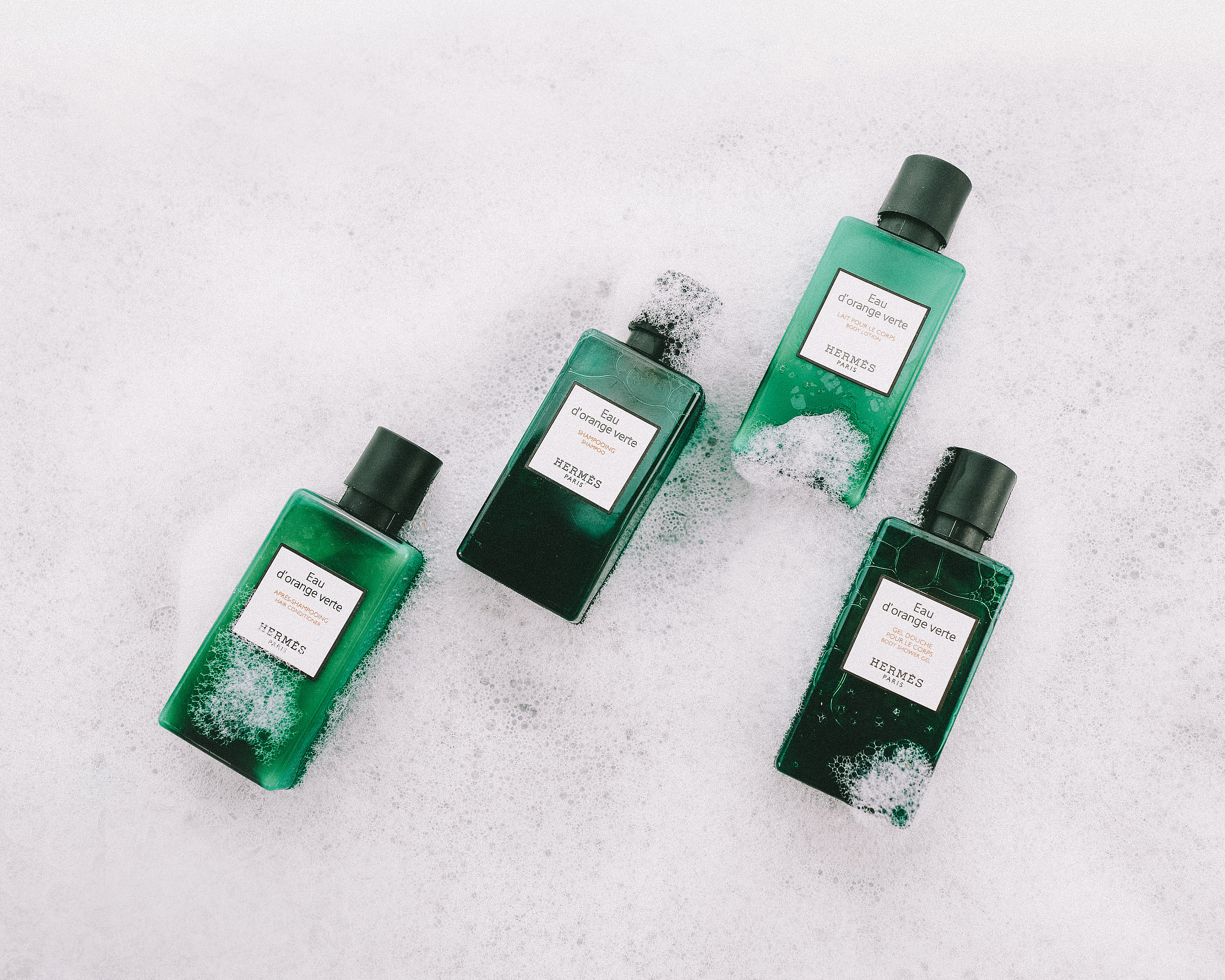 hermes 爱马仕橘绿之泉香水沐浴露