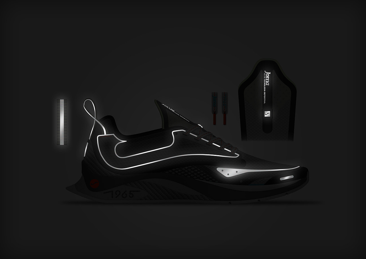 JOMA/运动鞋设计稿.Design by TINGNOE GAME Sneaker
