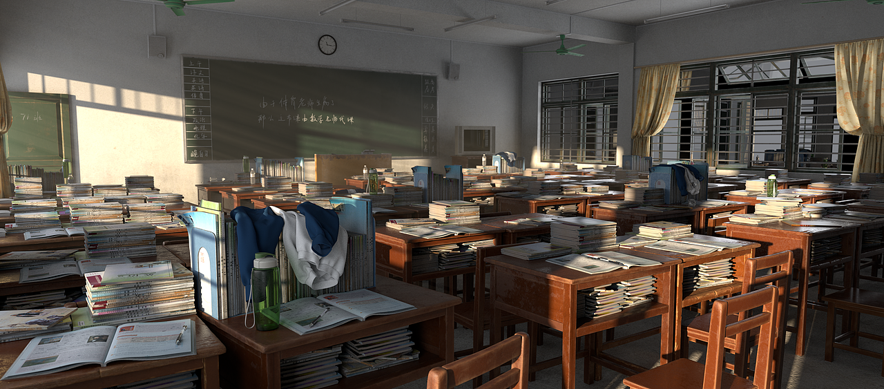 回忆旧时光系列一高中教室篇