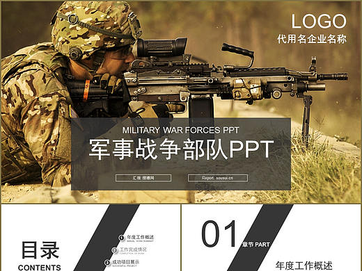 軍事戰(zhàn)爭部隊(duì)野外艱苦訓(xùn)練培訓(xùn)工作計(jì)劃總結(jié)PPT模板