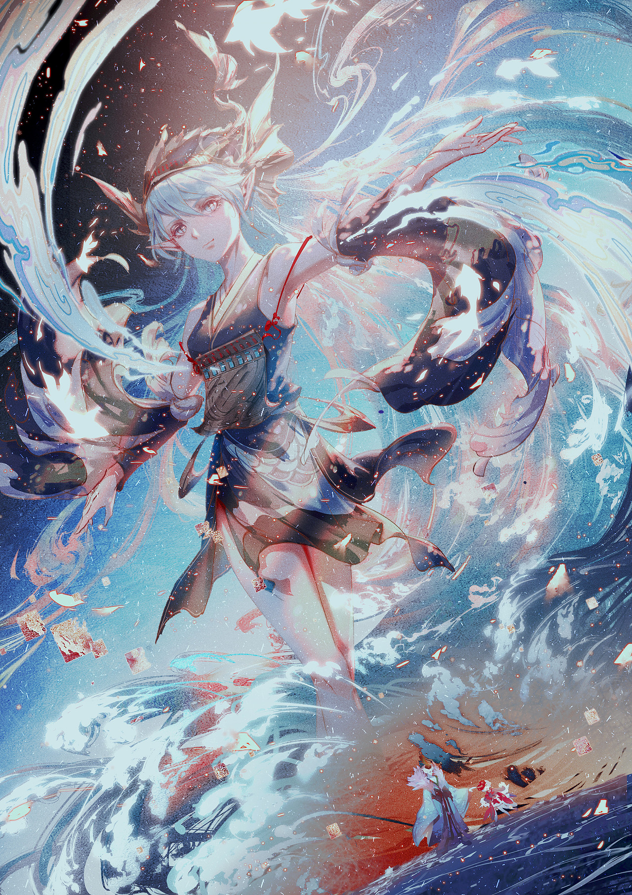 狩野千浤【阴阳师】商稿和同人合集一（图ZMjU3MzIyNTI4） - 商业插画 - 站酷设计师狩野浤原创素材 - 站酷ZCOOL
