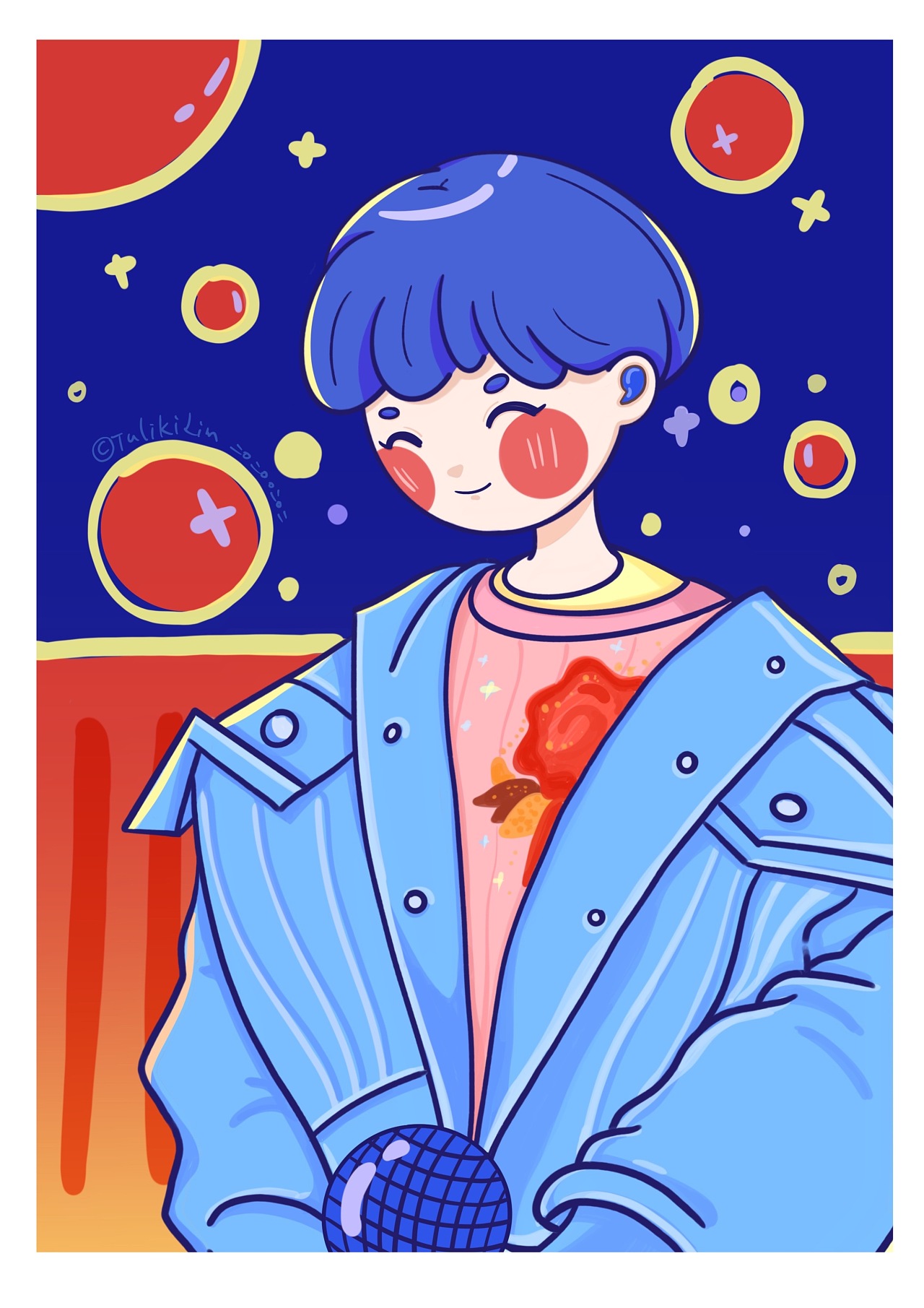 粗线条人物插画 - 原创作品 - 站酷(zcool)