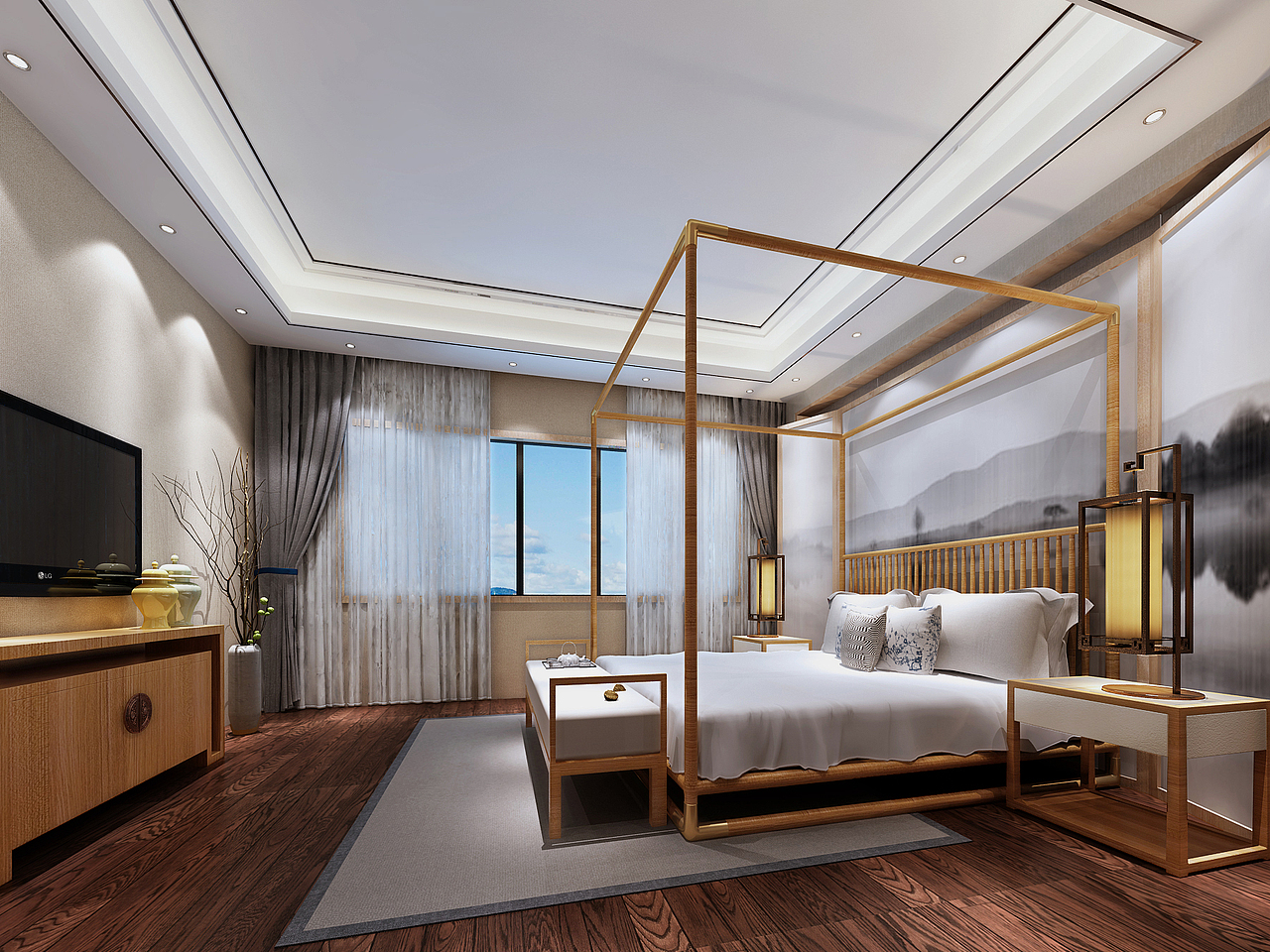 新中式别墅设计