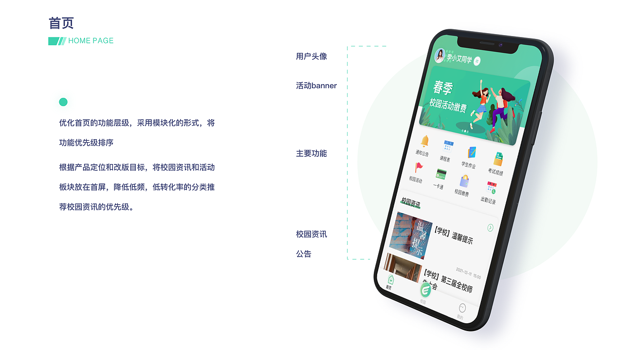 智慧翼校（图ZMjY0ODAyOTA4） - APP界面 - 站酷设计师豆是红豆的豆原创素材 - 站酷ZCOOL