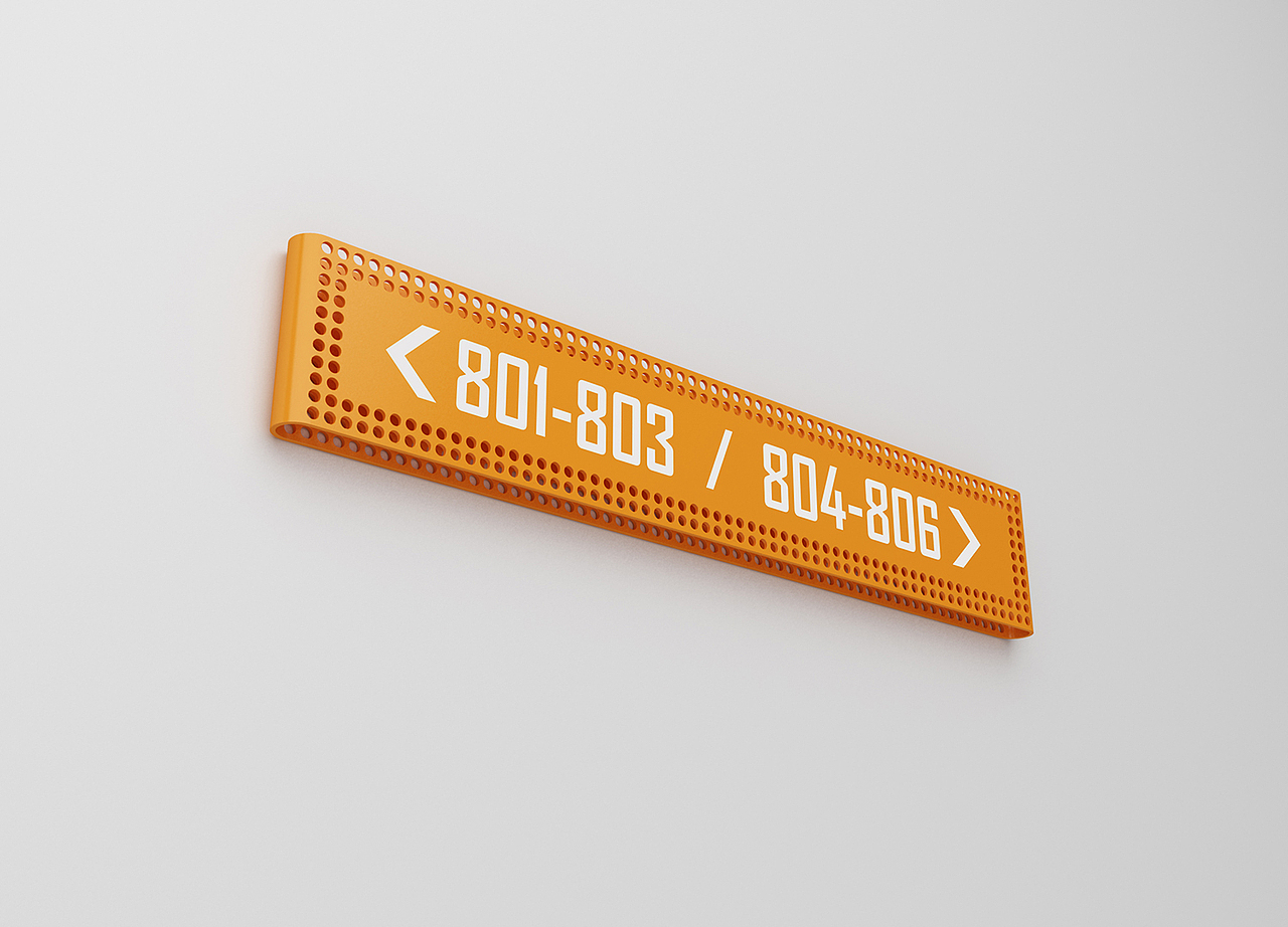 深圳市福田消防站导视系统设计