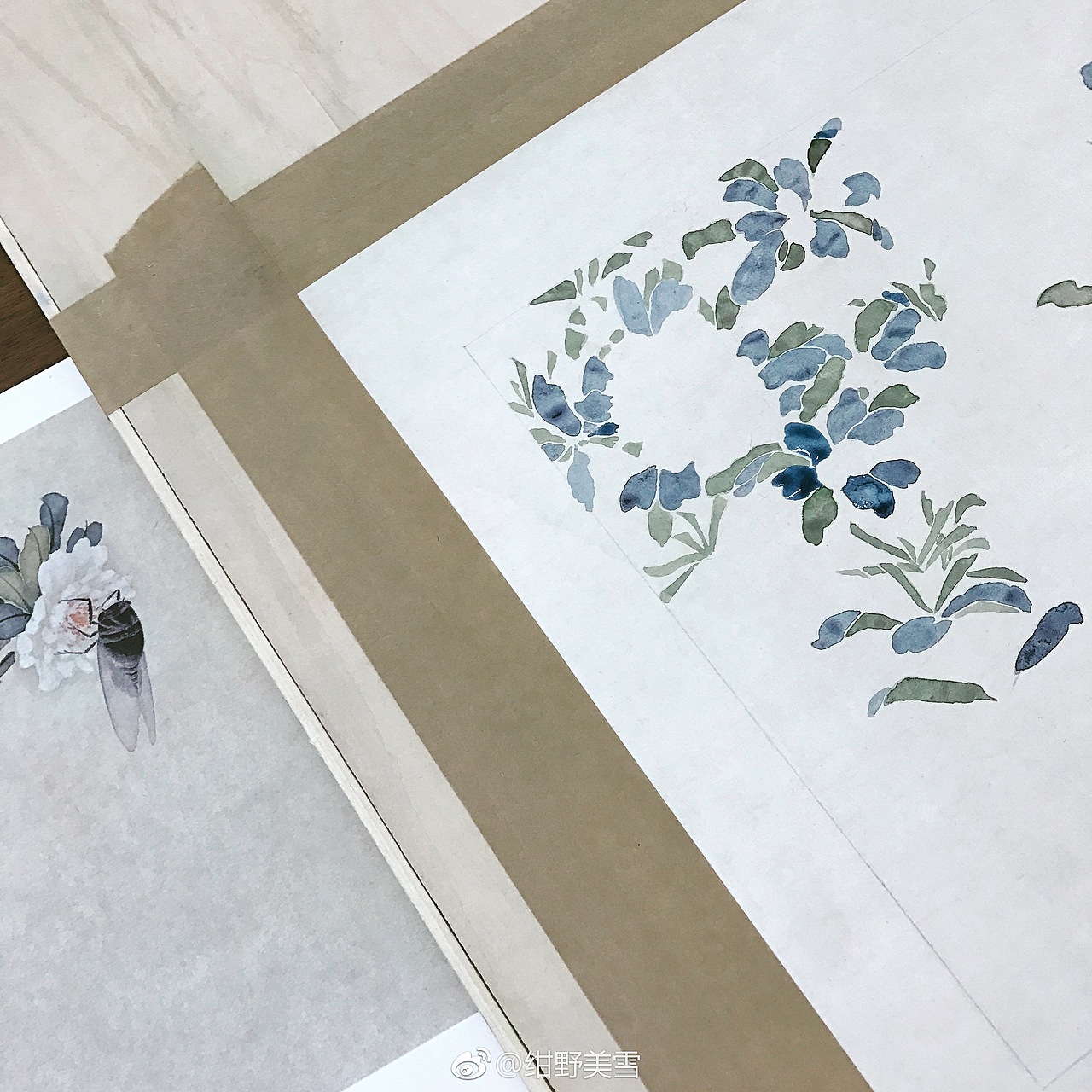 没骨 | 国画（图ZMTEzMjI3NTE2） - 绘画 - 站酷设计师紺野美雪原创素材 - 站酷ZCOOL