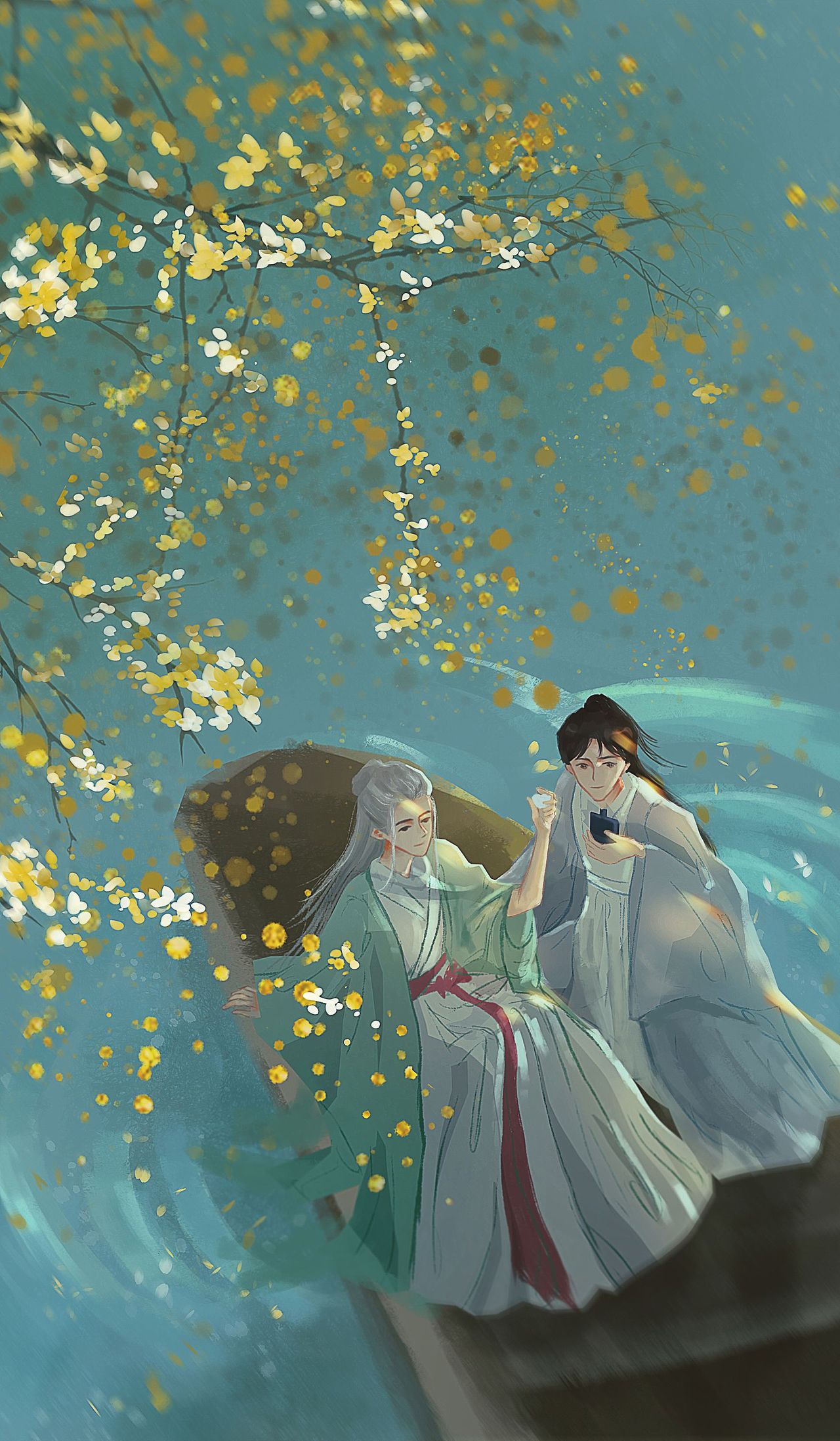 山河令·限定花期（图ZMjQ5ODY3MDY4） - 创作习作 - 站酷设计师painauchoco原创素材 - 站酷ZCOOL