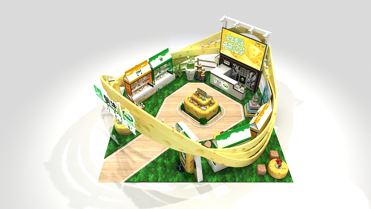 蒙牛集团年会（图ZMTU1NjUzNzIw） - 其他三维 - 站酷设计师铁血柔情真汉子原创素材 - 站酷ZCOOL