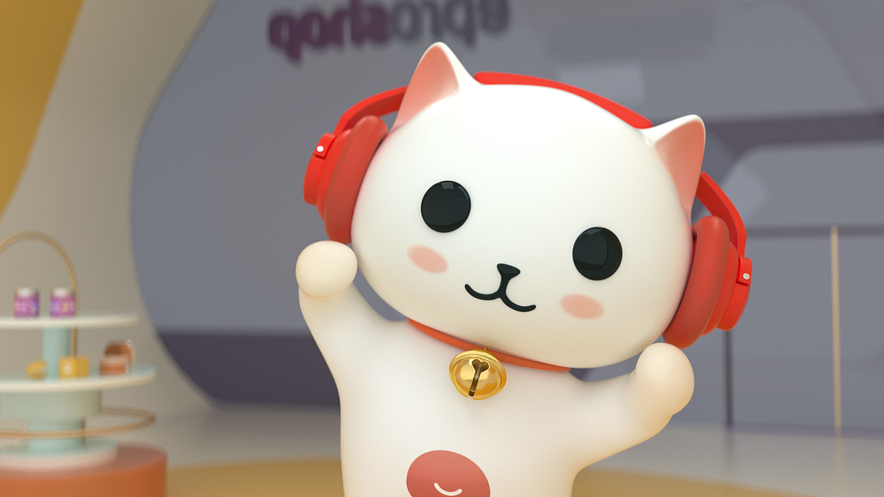 易喵吉祥物动画设计与渲染（图ZMjYzMTk0MTI0） - 动画/影视 - 站酷设计师瑞鹿文化传播原创素材 - 站酷ZCOOL