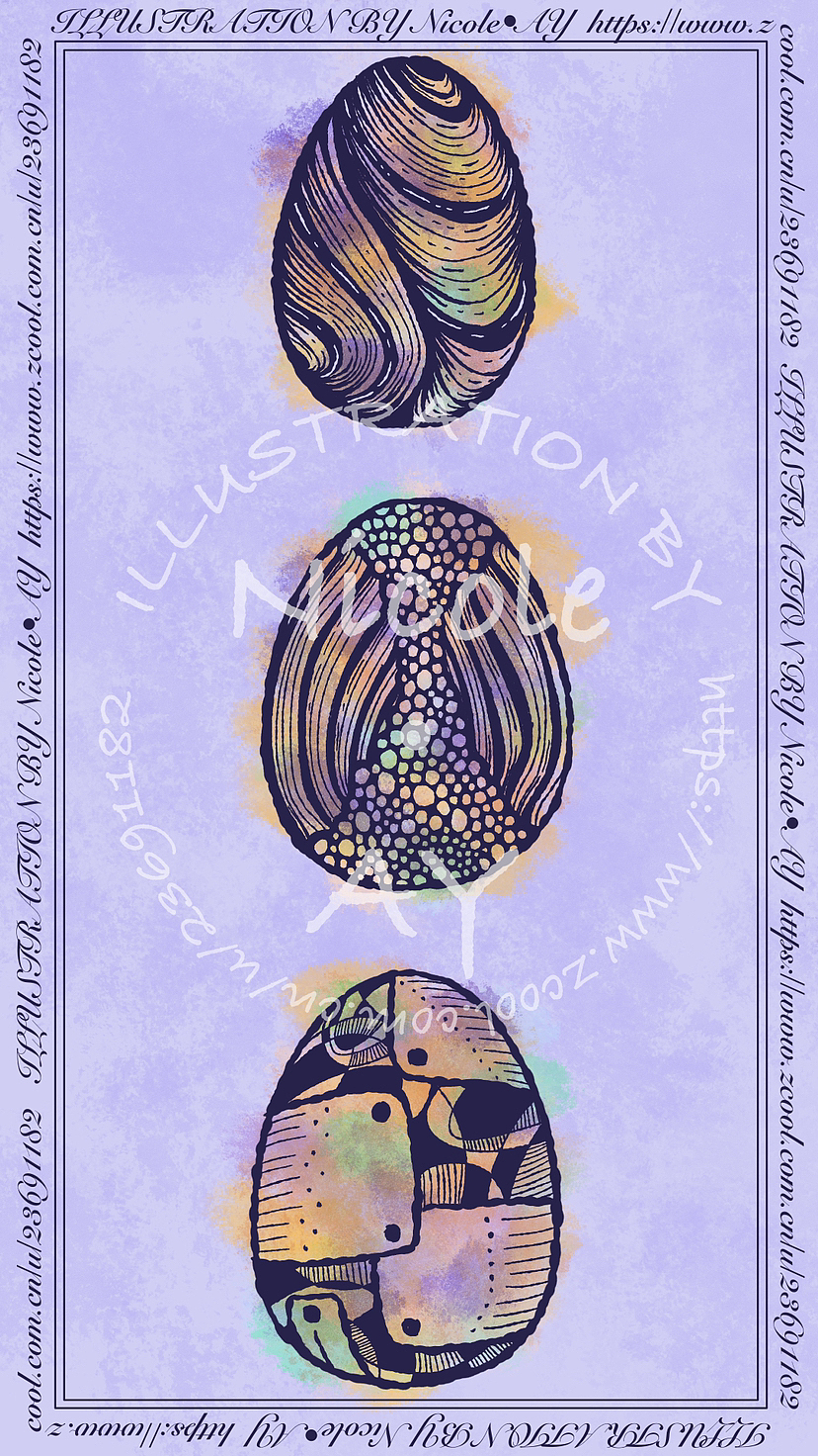 独一无二（图ZMzE4OTM5ODgw） - 艺术插画 - 站酷设计师Nicole_Ay原创素材 - 站酷ZCOOL