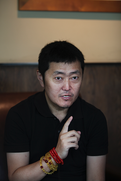 人物摄影链家地产董事长左晖