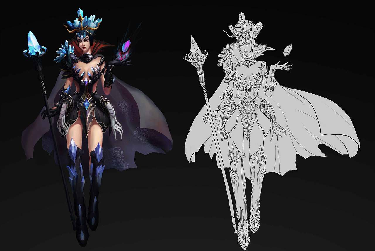 黄文俊原画作品