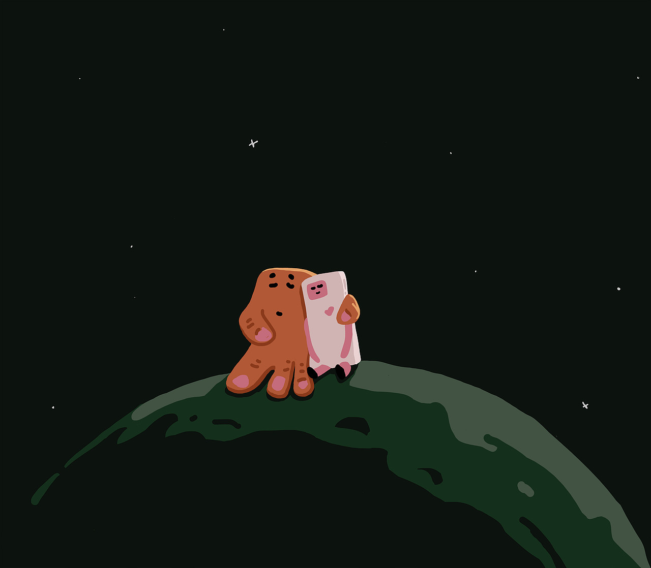 “无论白天,
无论夜晚,<br>你总是陪着我!”<br><br>