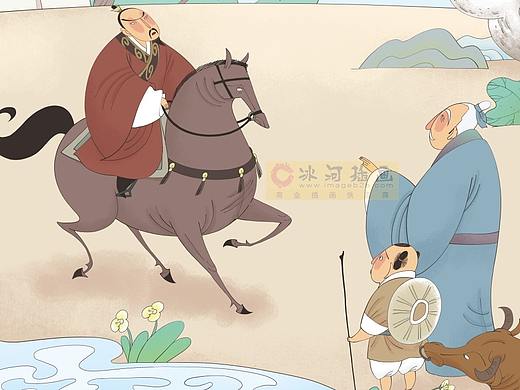 四大名著水浒传绘本新古风装饰风风格
