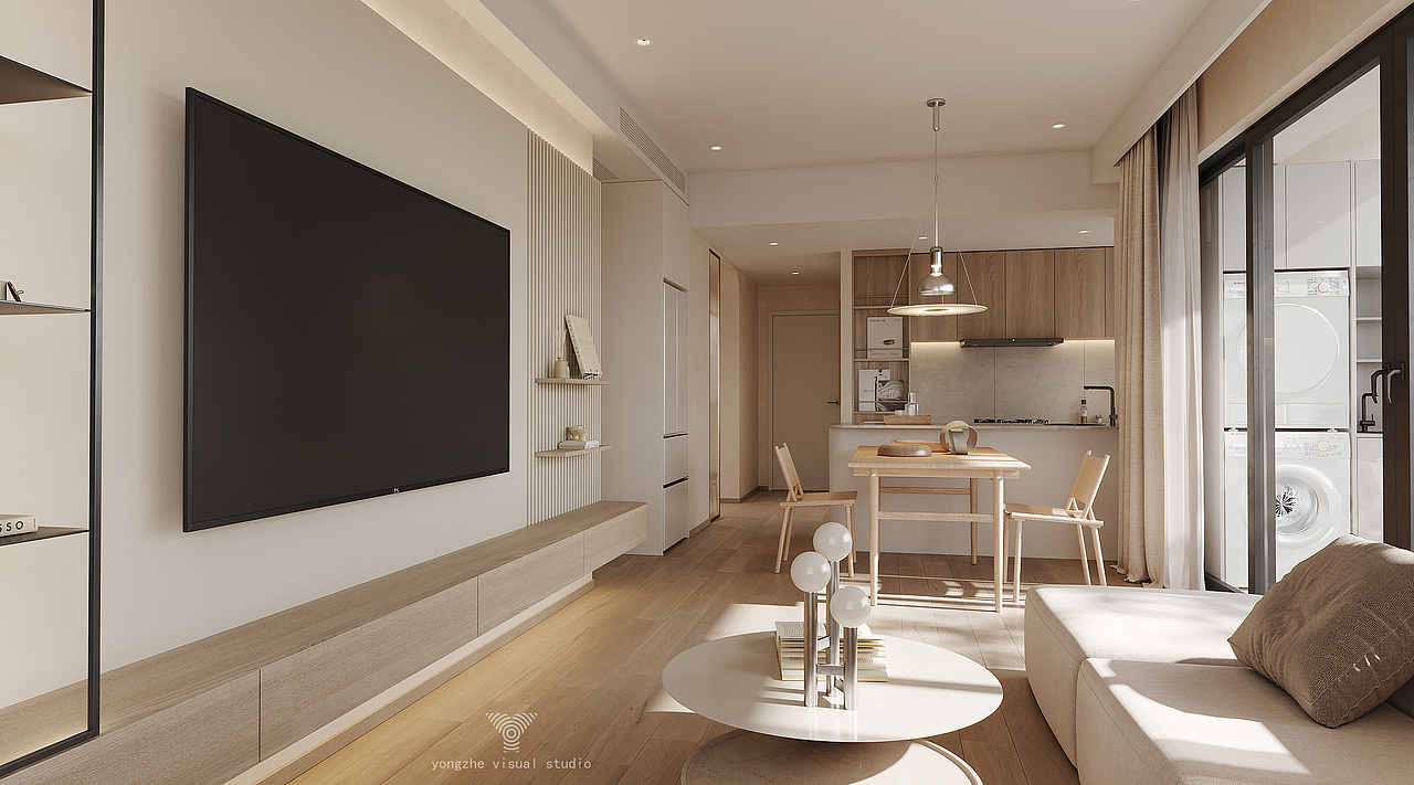 新作 / 现代风格效果图