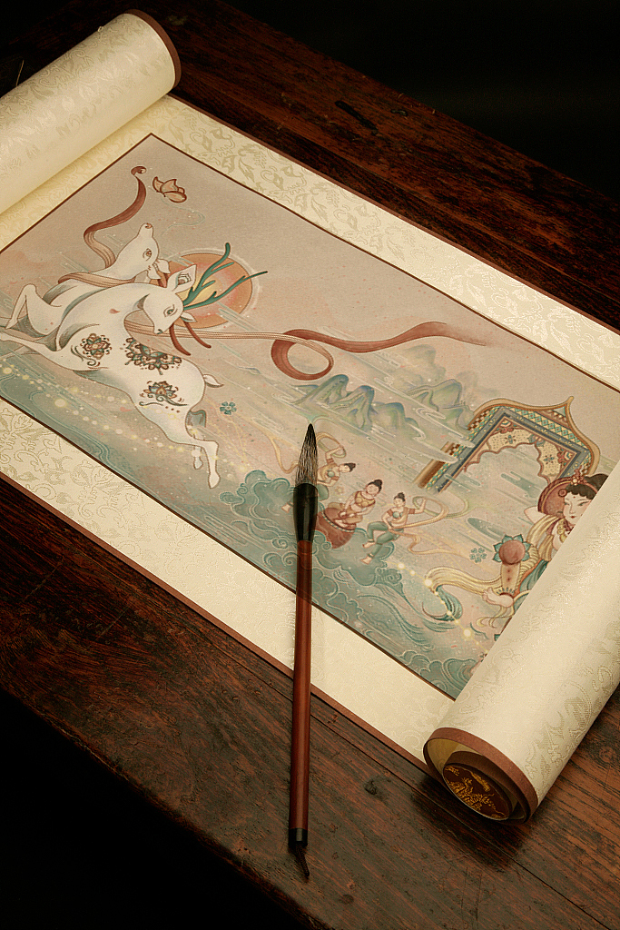 毕业设计千年归来敦煌飞天舞蹈文化设计