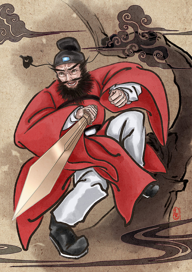 中国神话人物系列——钟馗