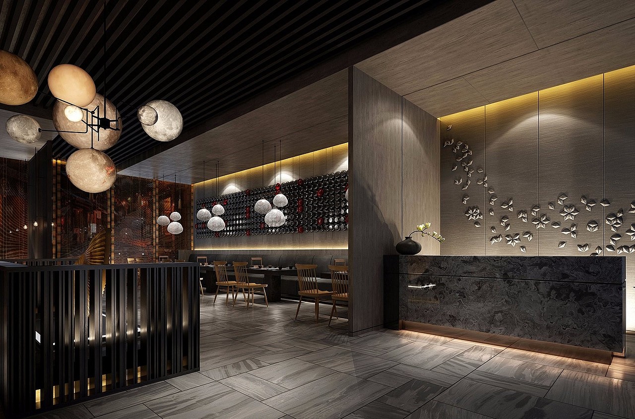 轻奢主义连锁餐厅设计