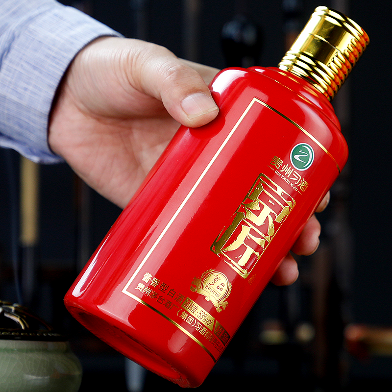 一款白酒的照片拍摄与产品描述详情页的制作