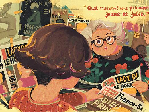 AMELIE-天使爱美丽复古动态插画合集