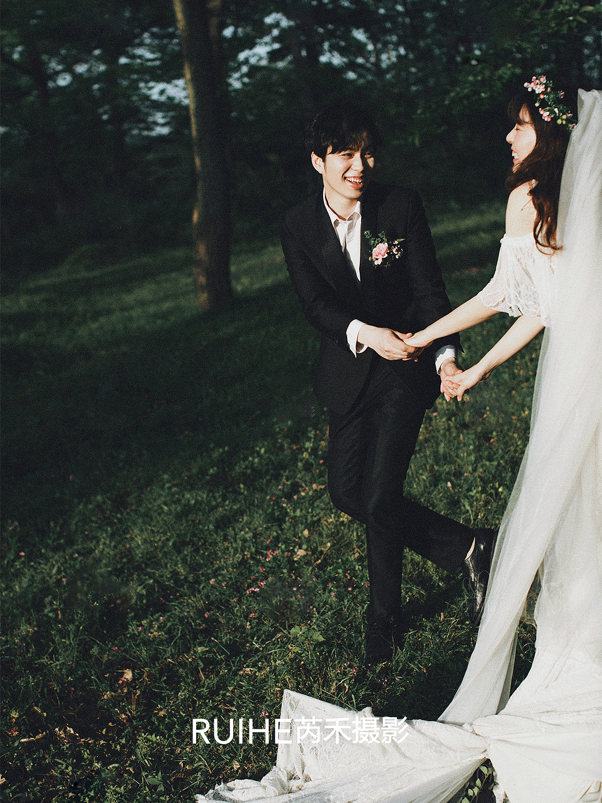 用电影婚纱照讲述一个爱情故事,出演一场爱情电影