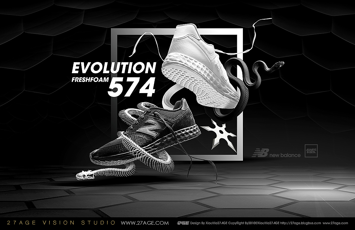 NB EVOLUTION 574（图ZNDYyNTg1NzI=） - 宣传物料 - 站酷设计师27AGE原创素材 - 站酷ZCOOL