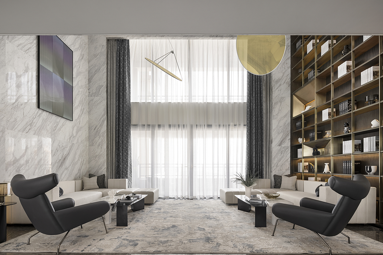 SD丨隆腾盛世9#255户型 复式样板房设计