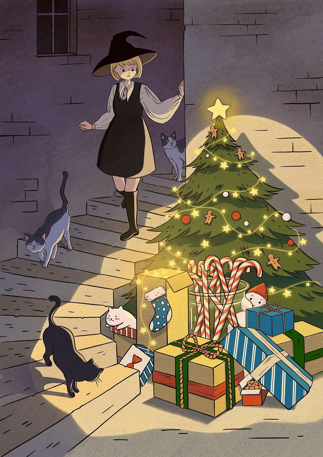 #圣诞节#小镇圣诞夜Merry Christmas~