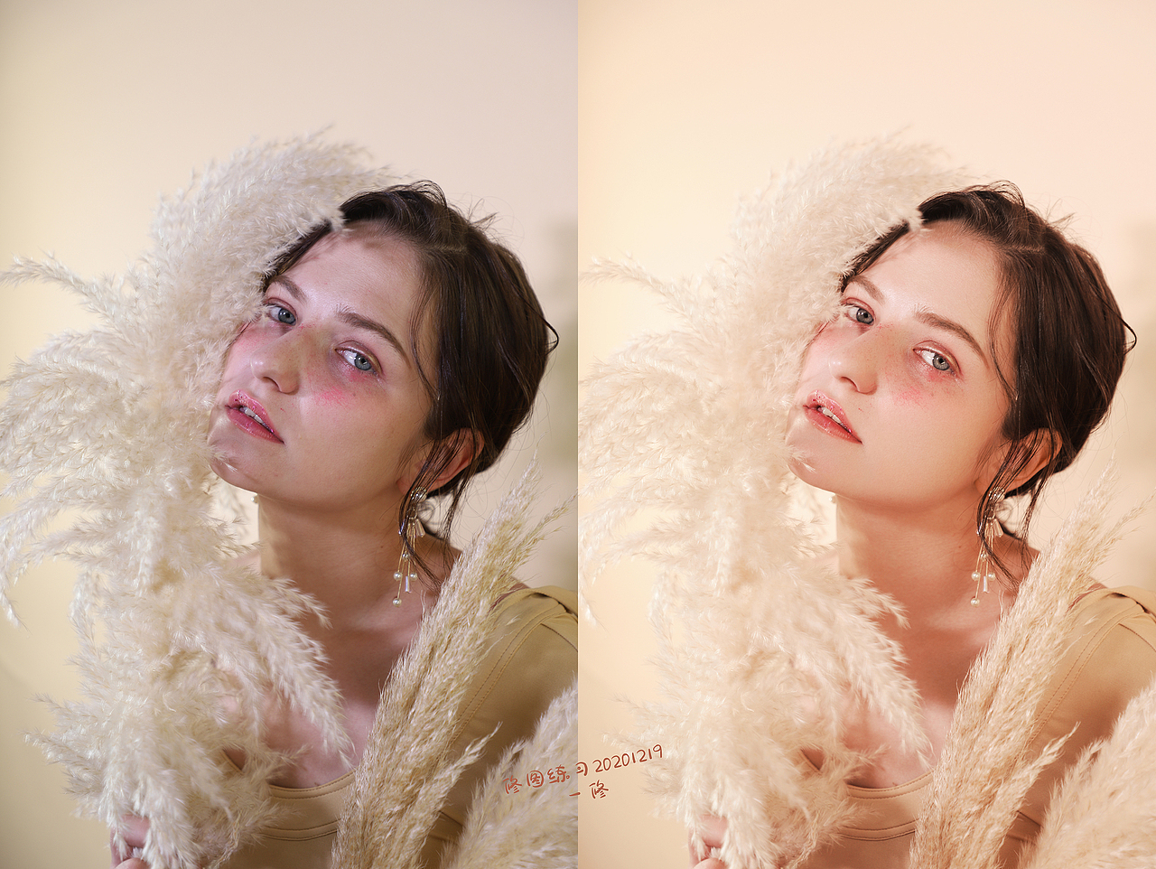 #今日精修# 2020 12月修图练习合集（图ZMjM4MzgxODQ4） - 人像摄影 - 站酷设计师一修_原创素材 - 站酷ZCOOL